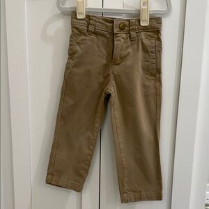 Hatley Boys Khaki Twill Pants 2T